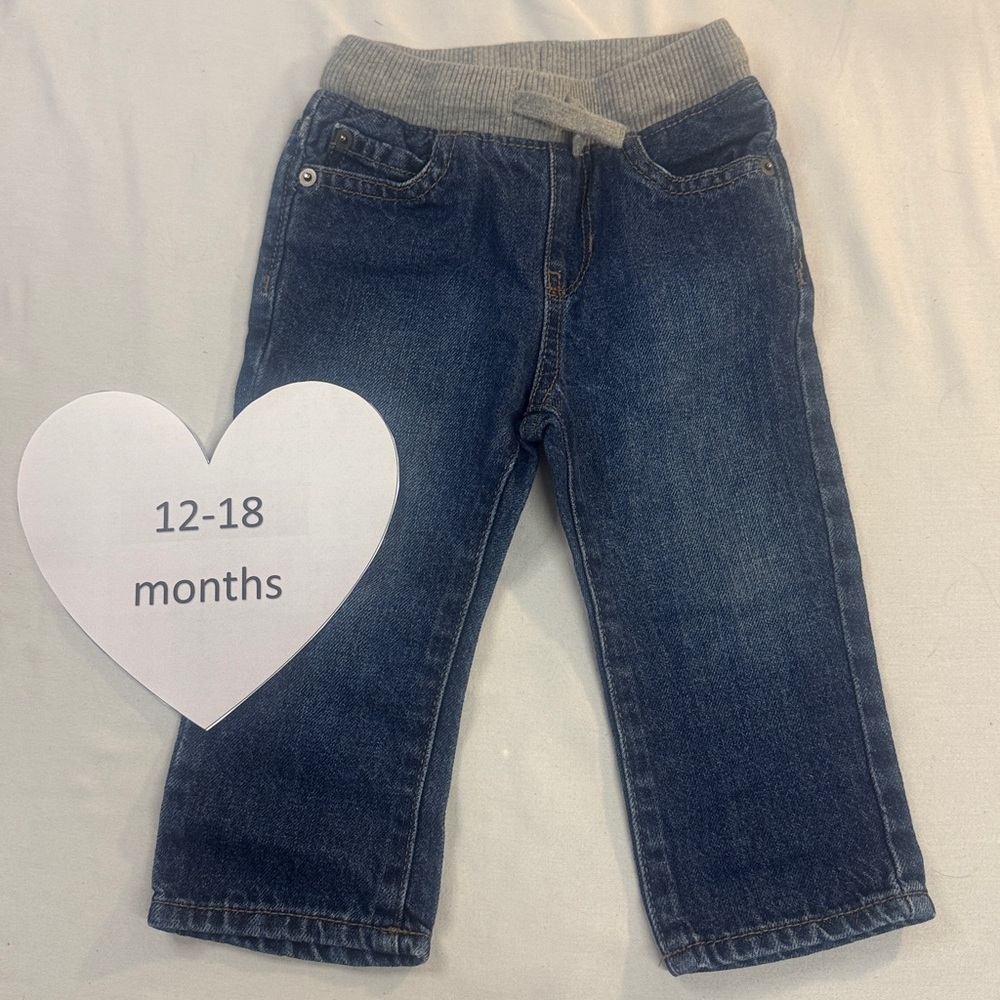 1989 Place - Blue Jeans with Gray Waistband
